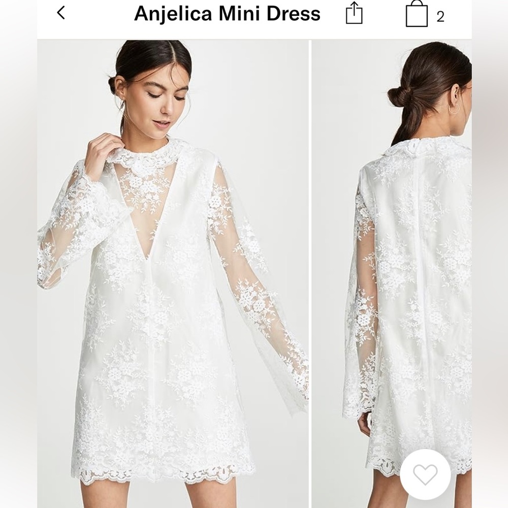 Macgraw white dress